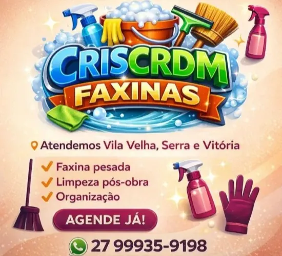 FAXINA  e organização 