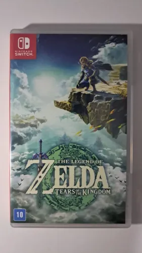 Zelda Tears of the Kingdom - Nintendo Switch - Mídia Física Nacional