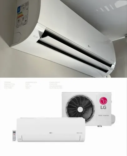 Ar-Condicionado LG Dual Inverter Compact +AI 12.000 BTUs Frio 220V.