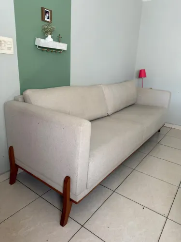 Sofá linho 2,20 por 0,80
