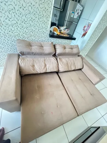 Sofá cama semi- novo