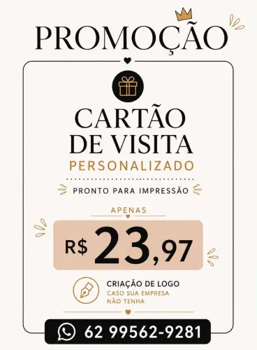 CARTÃO DE VISITA PRONTO PARA IMPRESSÃO
