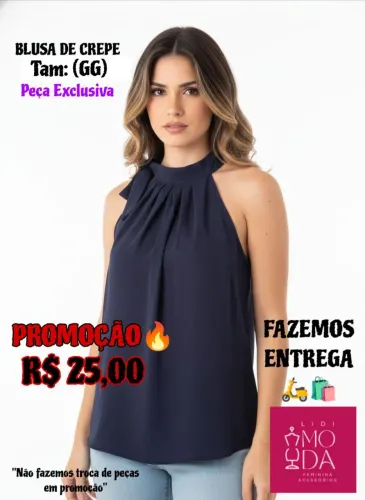 BLUSA DE CREPE