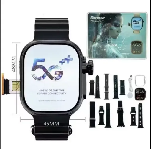 Smartowath Microwear Ultra 3 verdadeiro smartphone de pulso