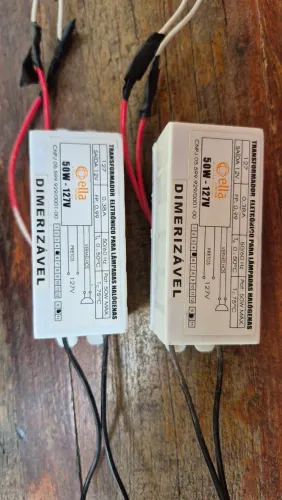 Kit 30 Transformadores Eletronico para lampadas halogenas