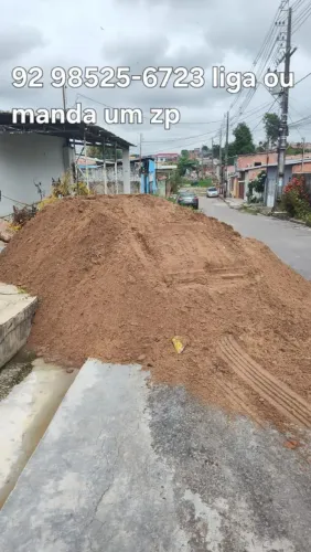 15m de areiao pra aterro 450