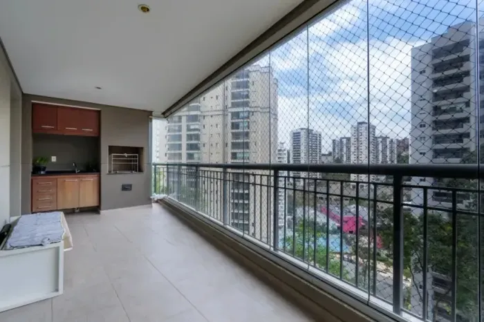 Apartamento com 170m², 3 suítes e terraço com churrasqueira na Vila Andrade!