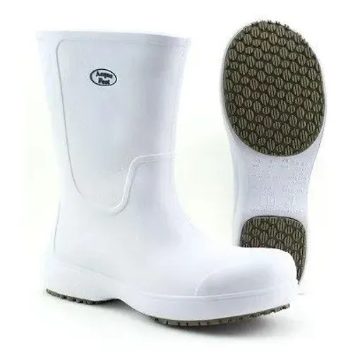 Bota SoftWorks BB87 Cano alto, Branca, n.42