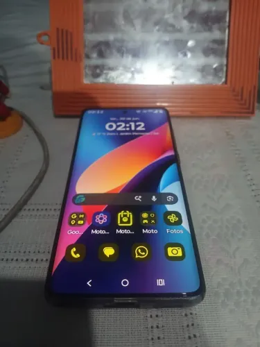 Smartphone moto Edge 60 fusion 256gb 24gb ram bateria 5110 amph TROCO POR OUTRO CELULAR 