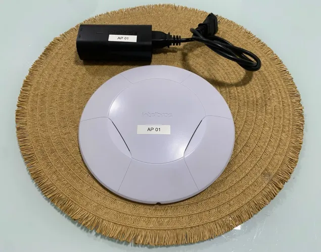 Roteador Intelbras Empresarial Access Point AP 360 Wi-fi 4 Longo Alcance Branco Teto