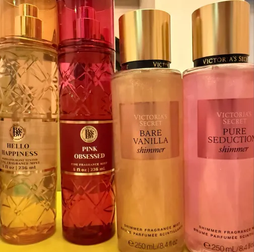 Imperdível! kit body splash victoria's secret e bbw 