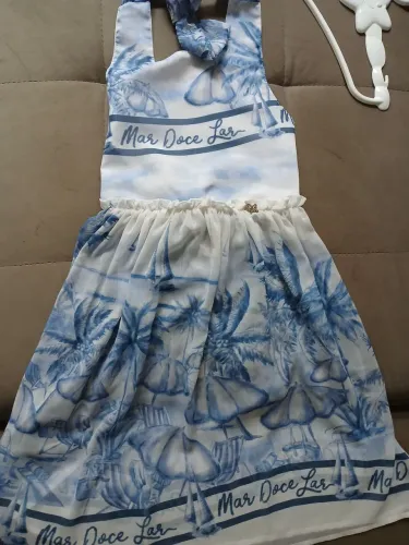 Vestido coleção especial LULUZINHA TAMANHO 8