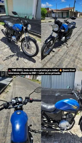 Ybr 2003 revisada e toda em dia! So pegar e rodar