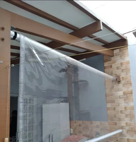 Toldo Cortina transparente entre outros 