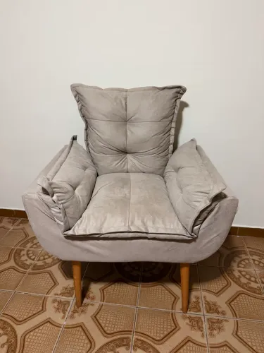 Cadeira poltrona decorativa