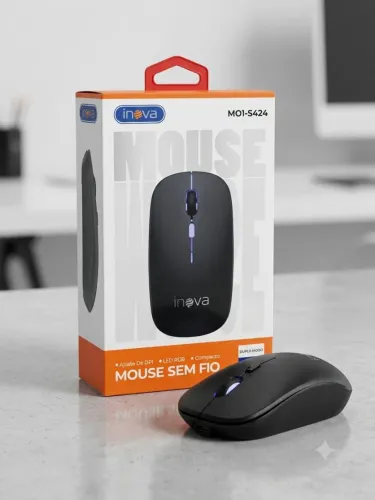 Mouse sem fio INOVA