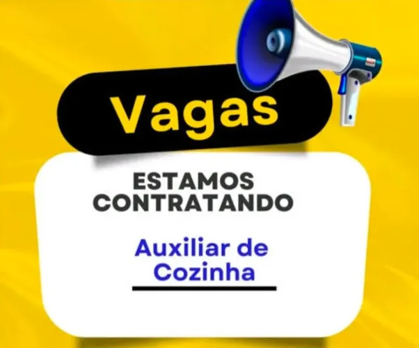VAGA AUXILIAR DE COZINHA (MASCULINO)