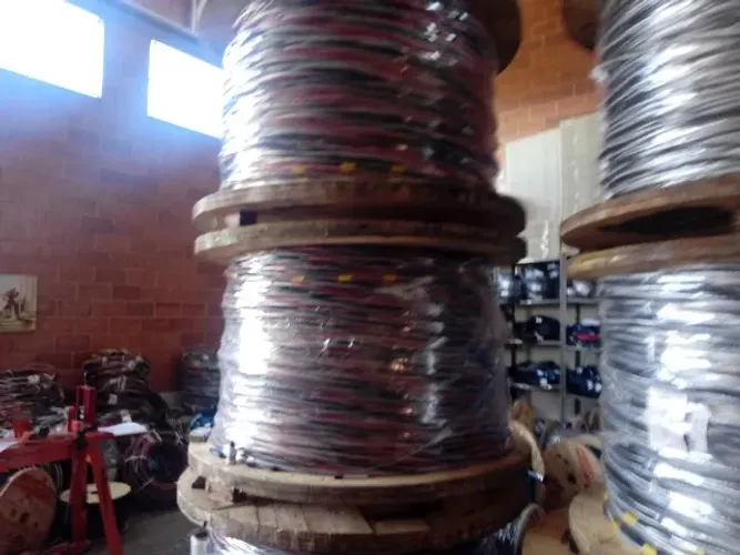 50 metros de cabo quadruplex 10mm com neutro nu