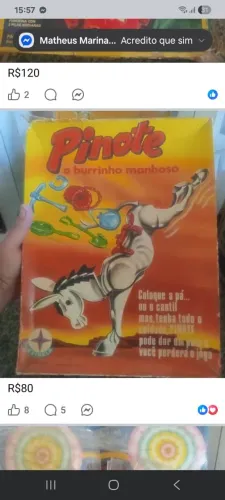 Brinquedo Antigo Jogo Pinote Estrela Anos 70