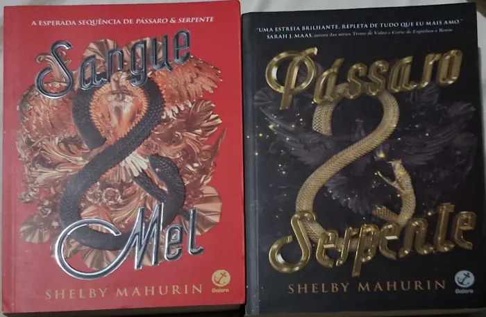 Pássaro e serpente e Sangue e Mel