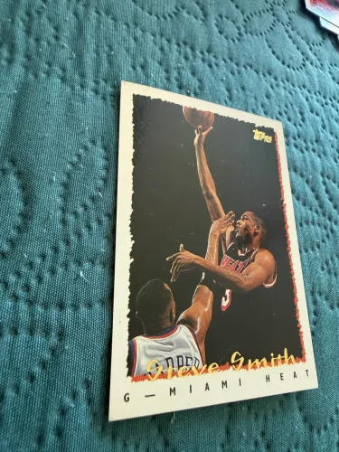 Steve Smith Topps 1994-95 #83 Miami Heat