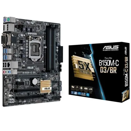 KIT Placa mãe B150M - C D3 / 8 Ram / i3 7gh7100