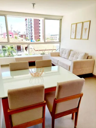 Apartamento Mobiliado no Bessa (350 metros da praia) 