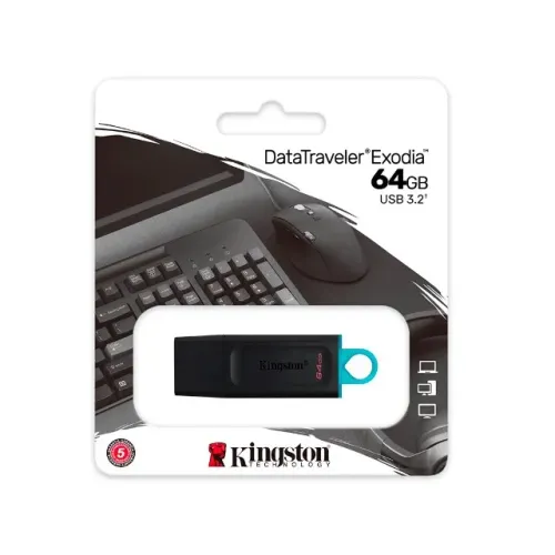 Pendrive Kingston DataTraveler Exodia 64GB