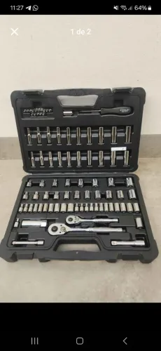 Maleta stanley 1/4 e 3/8 mm e polegadas