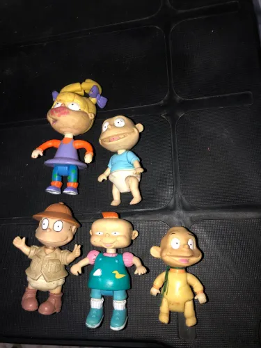 Lote Miniaturas Rugrats Os Anjinhos - Brinquedos Promocionais Anos 90/2000