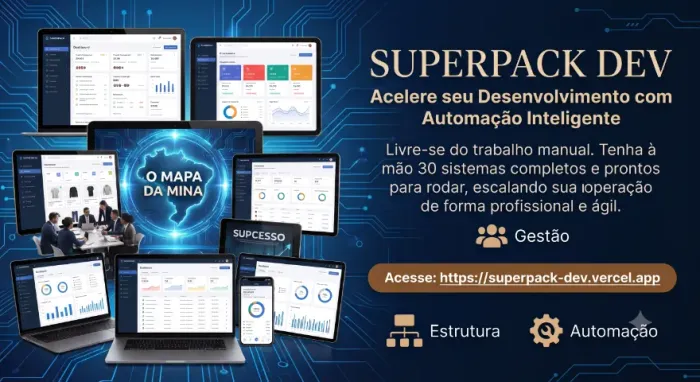 Superpack Dev - 30 sistemas completos para voce iniciar seu negocio