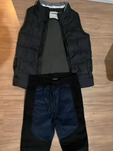 Colete flanelado e calça TAM 8/9