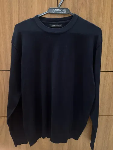 Suéter azul escuro Zara