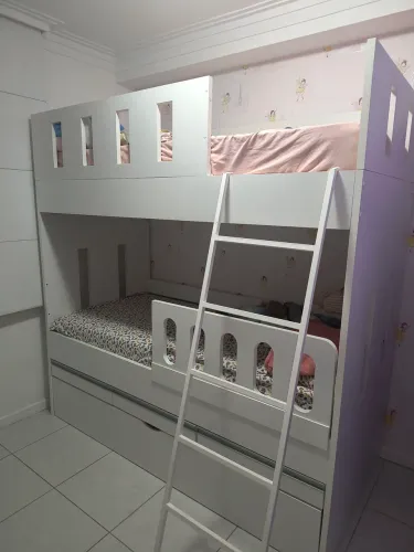Beliche com cama auxiliar 