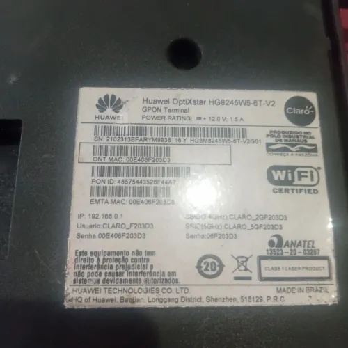 Moden Huawei optixstar
