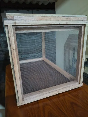 Casa para fazer carne de sol (carne seca).