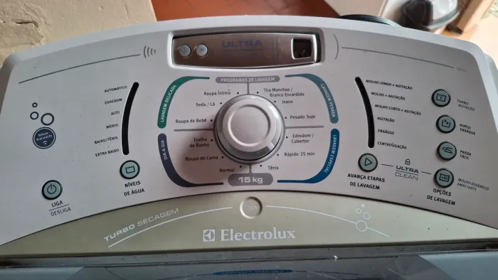 Electrolux máquina de lavar roupa 15kg turbo
