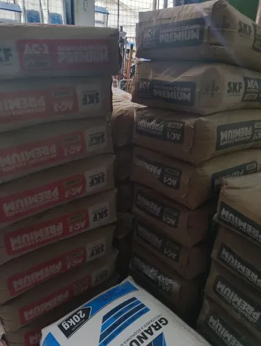 Argamassas AC1, AC2, AC3. De 25 kg.