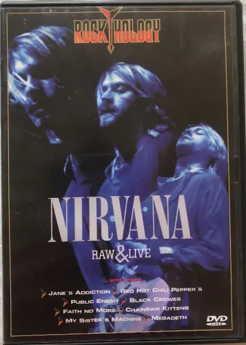 DVD NIRVANA RAW & LIVE