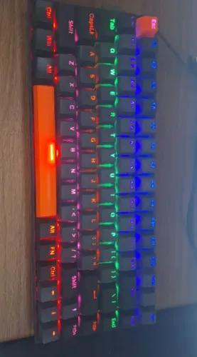 Machenike K500 B84 - Teclado Mecânico 84 Teclas - Swith vermelho