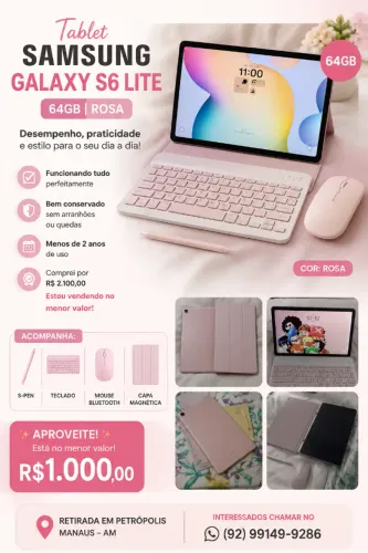 Tablet S6 lite 64gb