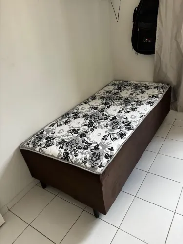 Cama Box de Solteiro Direto da Fábrica - Conforto de Espuma