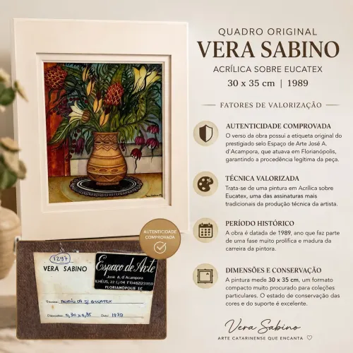 Vendo quadro colecionador Vera Sabino