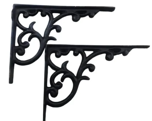 Cantoneira Mão Francesa / Suporte Prateira 22x30 em Ferro Fundido
