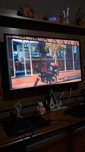 Tv led sansung 50" perfeito funcionando 100%