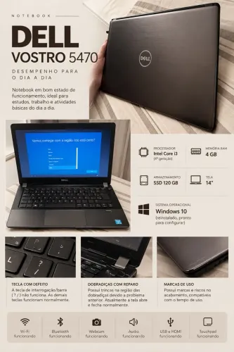 Notebook Dell Vastro 5470