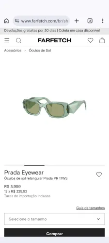 Prada 17WS verde