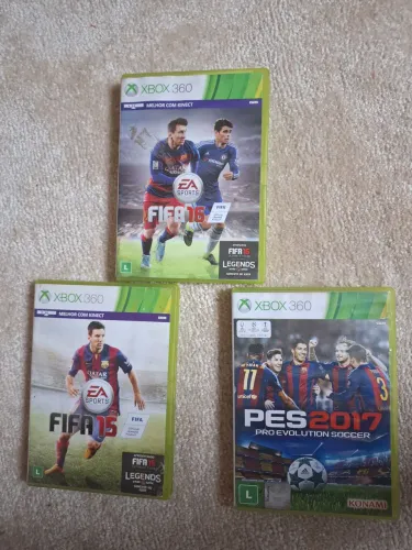 JOGOS FUTEBOL XBOX 360 ORIGINAIS 