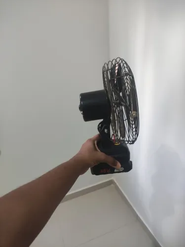 Mini ventilador com bateria recarregável