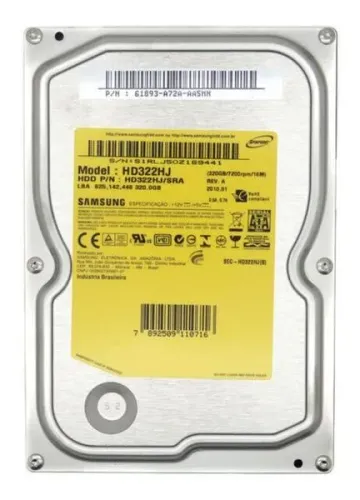 HD Samsung 320gb sata